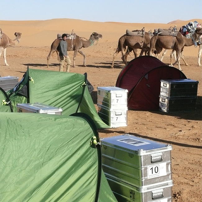 Alubox.com A081 aluminumskasse Expedition to Sahara rally
